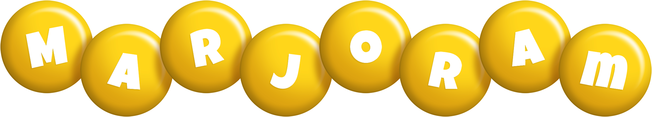 Marjoram candy-yellow logo
