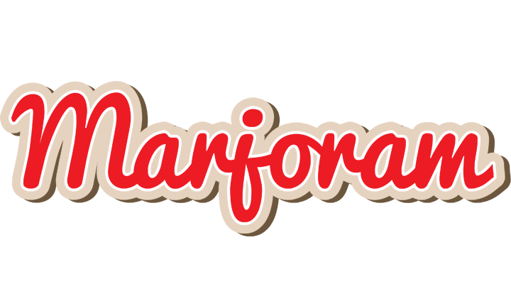 Marjoram chocolate logo