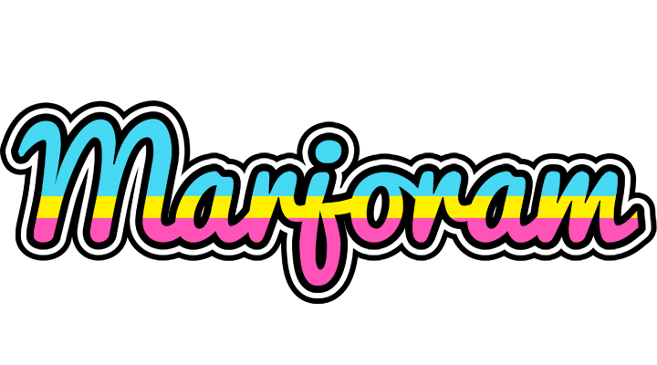 Marjoram circus logo