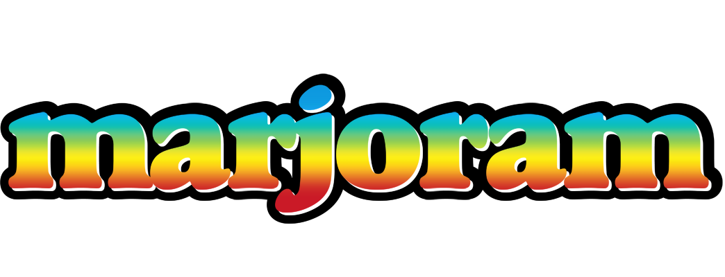 Marjoram color logo