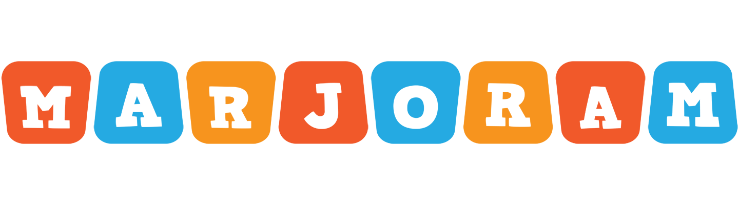 Marjoram comics logo