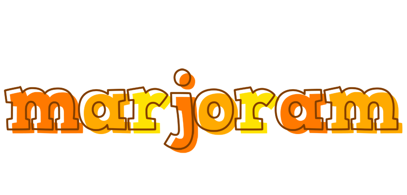 Marjoram desert logo