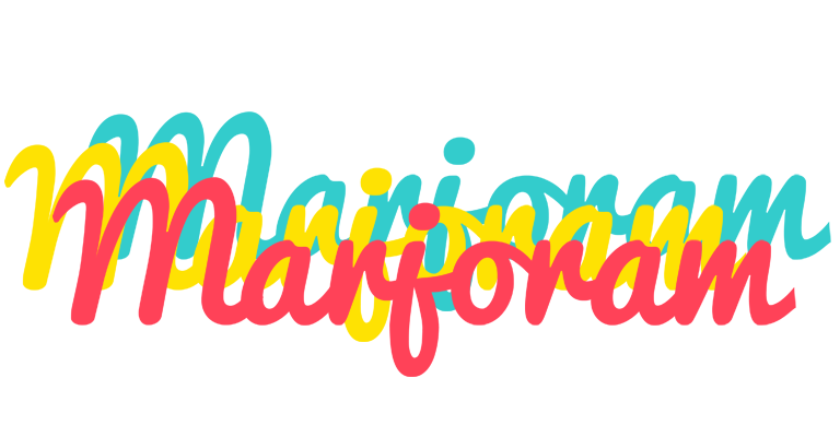 Marjoram disco logo