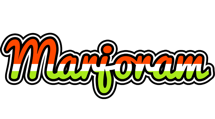 Marjoram exotic logo