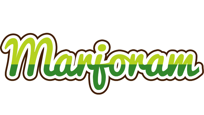 Marjoram golfing logo