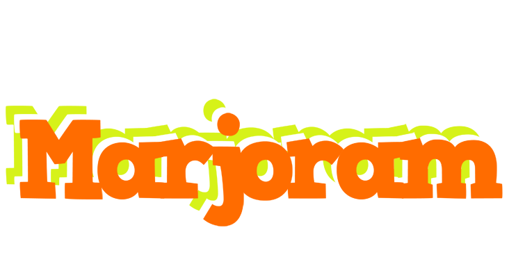 Marjoram healthy logo
