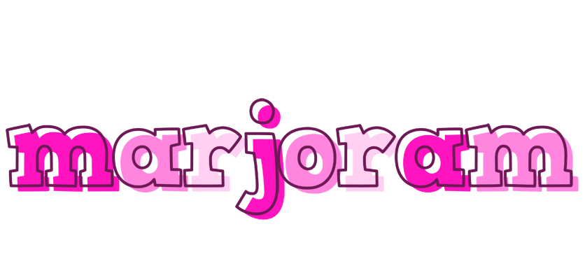 Marjoram hello logo