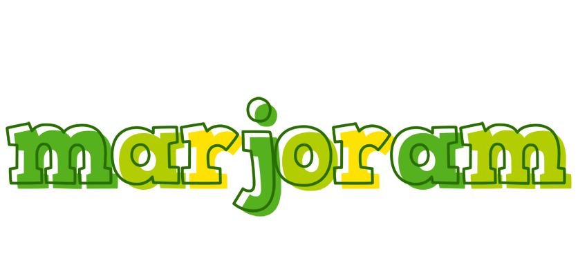 Marjoram juice logo