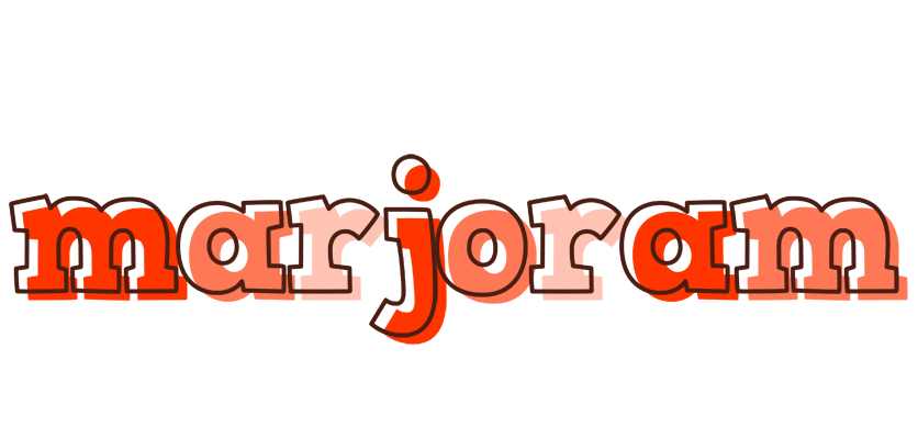 Marjoram paint logo