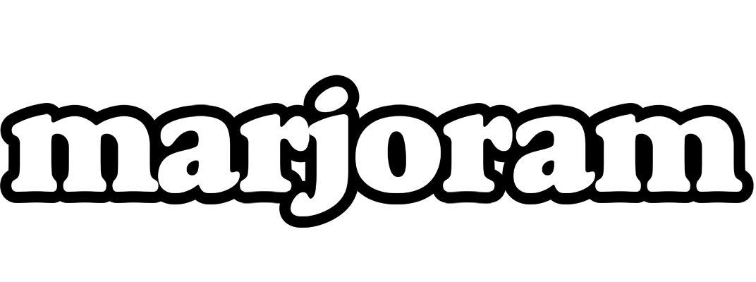 Marjoram panda logo