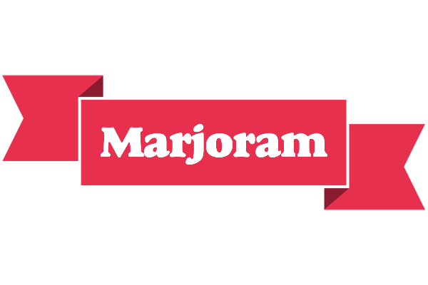 Marjoram sale logo