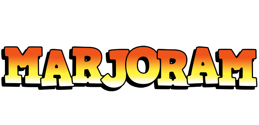Marjoram sunset logo