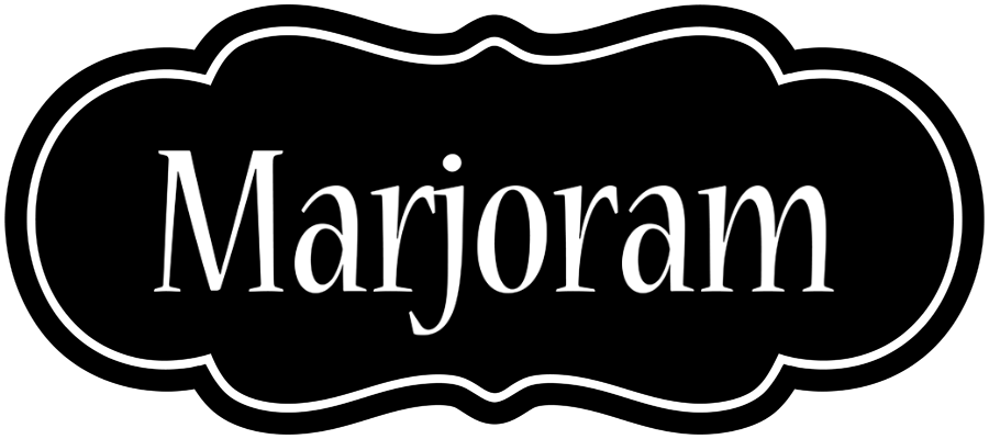 Marjoram welcome logo