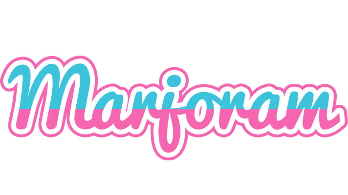 Marjoram woman logo