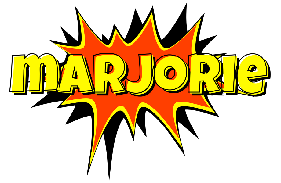 Marjorie bazinga logo