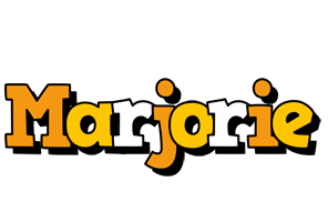 Marjorie cartoon logo