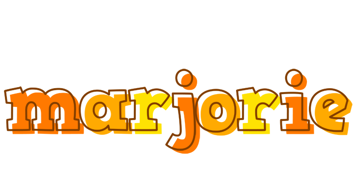 Marjorie desert logo