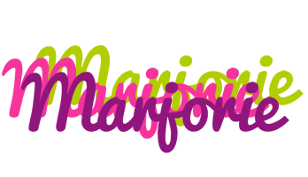 Marjorie flowers logo