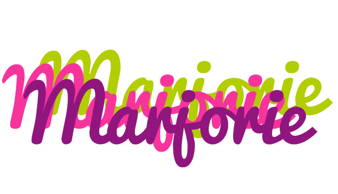 Marjorie flowers logo