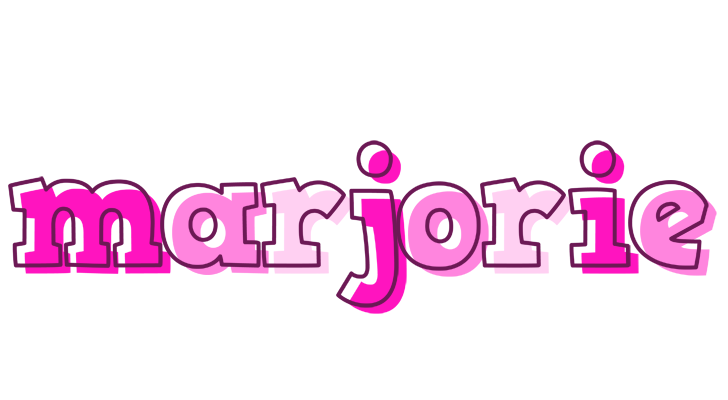 Marjorie hello logo