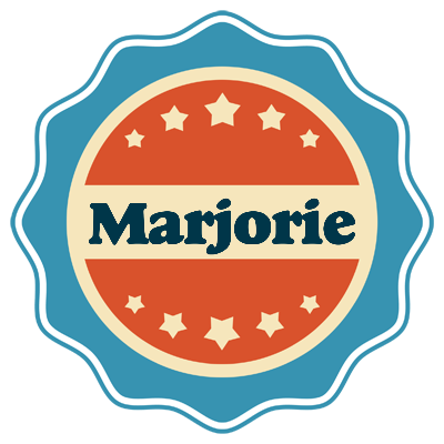Marjorie labels logo