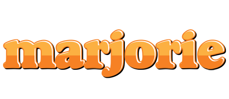 Marjorie orange logo