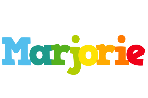 Marjorie rainbows logo