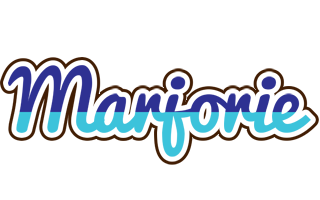 Marjorie raining logo