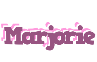 Marjorie relaxing logo