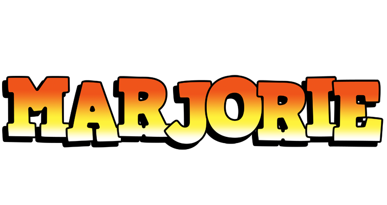 Marjorie sunset logo