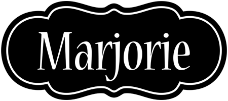 Marjorie welcome logo