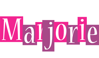 Marjorie whine logo