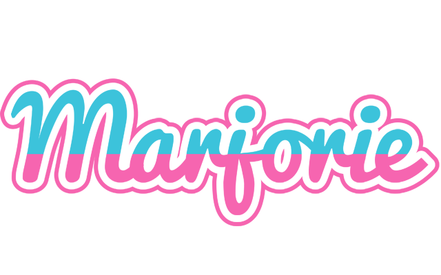 Marjorie woman logo