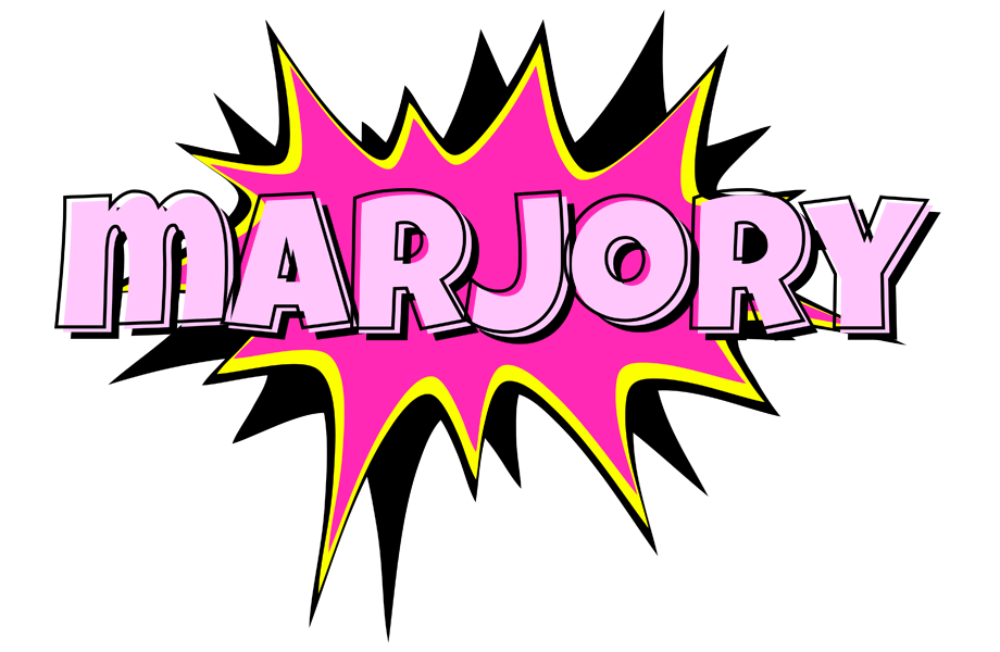 Marjory badabing logo