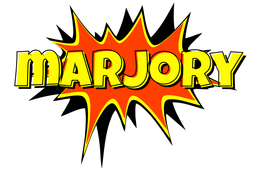 Marjory bazinga logo