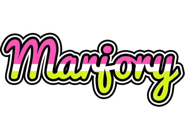 Marjory candies logo