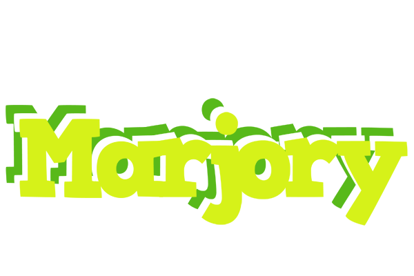 Marjory citrus logo