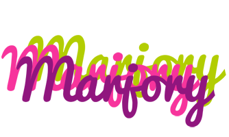 Marjory flowers logo