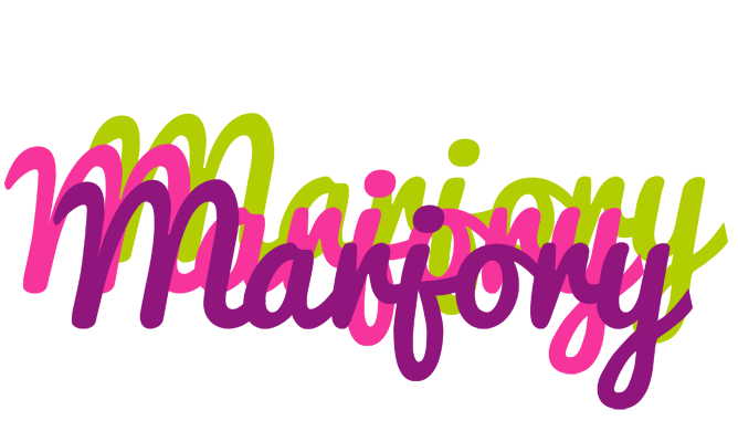 Marjory flowers logo