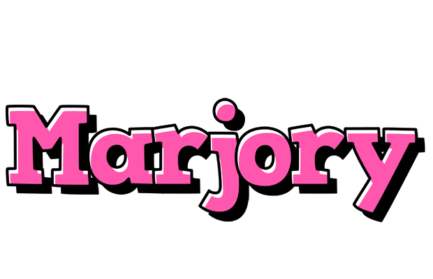 Marjory girlish logo