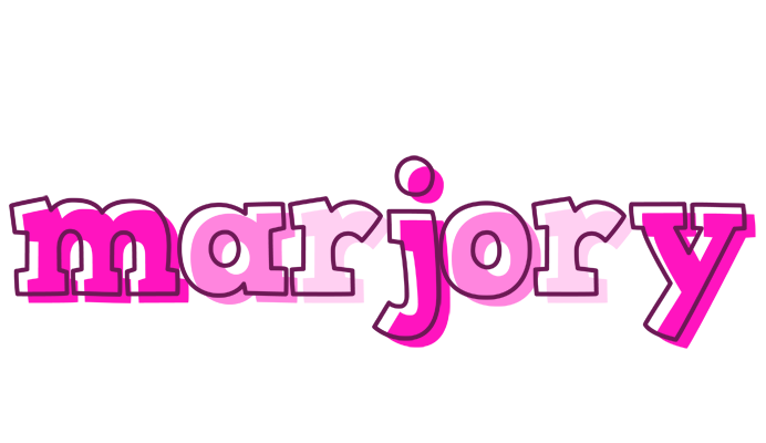 Marjory hello logo
