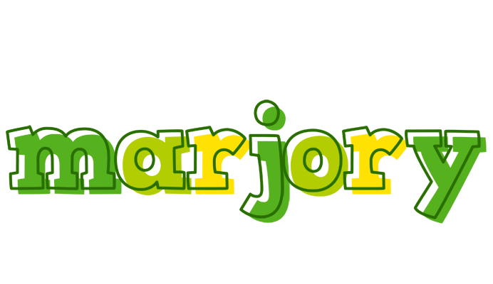 Marjory juice logo