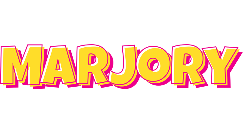 Marjory kaboom logo