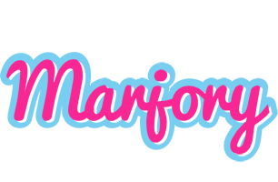 Marjory popstar logo