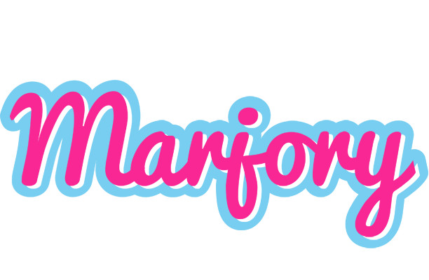 Marjory popstar logo
