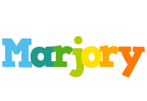 Marjory rainbows logo