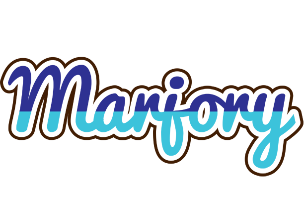 Marjory raining logo