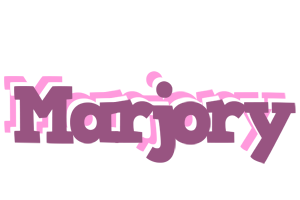 Marjory relaxing logo