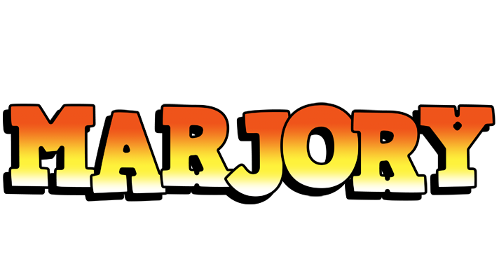 Marjory sunset logo