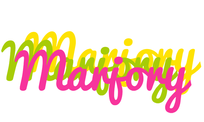 Marjory sweets logo